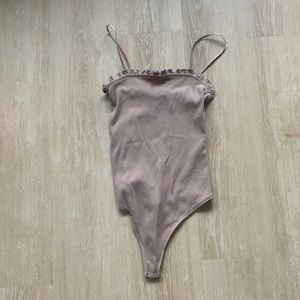 Abercrombie brown bodysuit